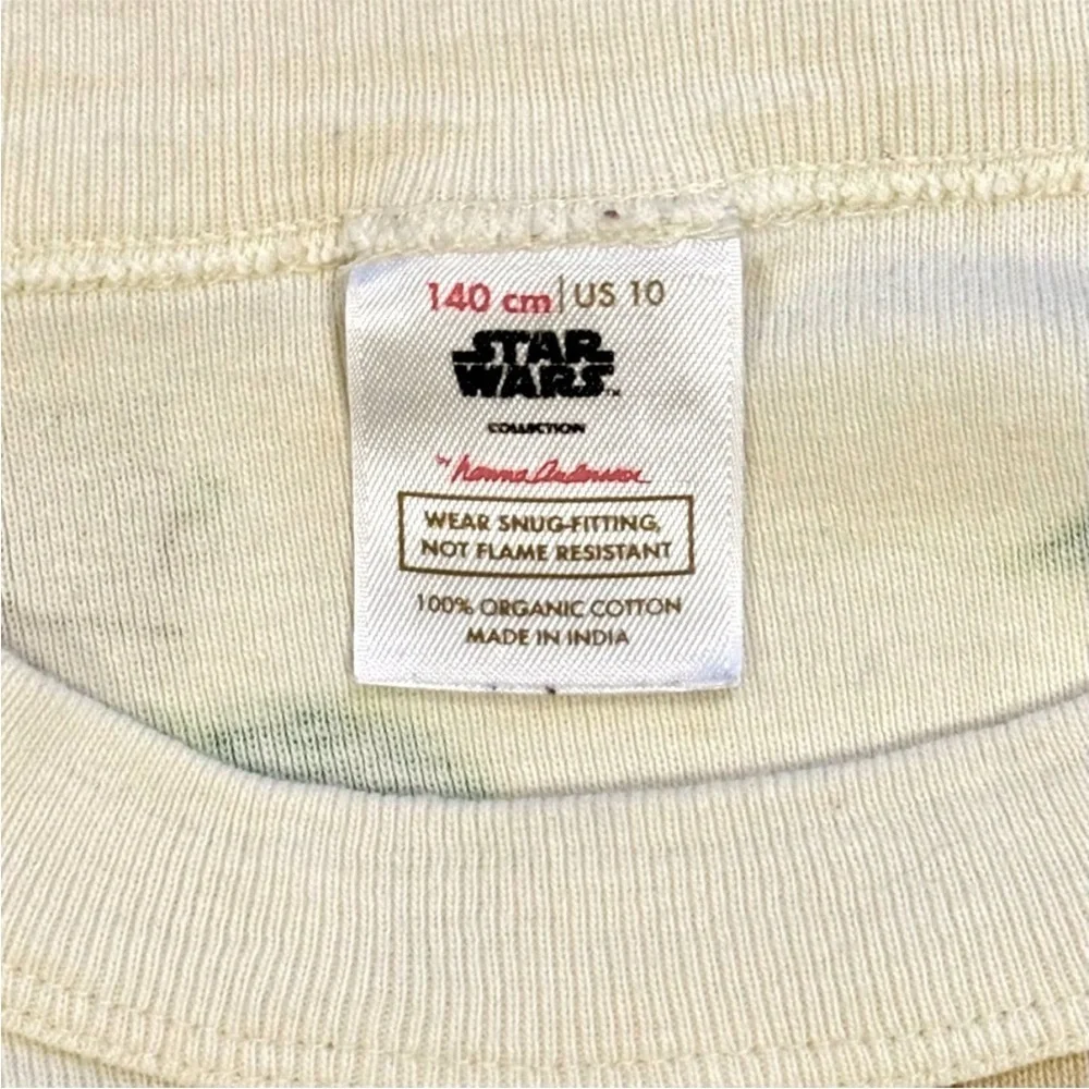 Hanna Andersson Grogu Pajama Set Boys 10 140 cm Girls Long Johns The Mandalorian